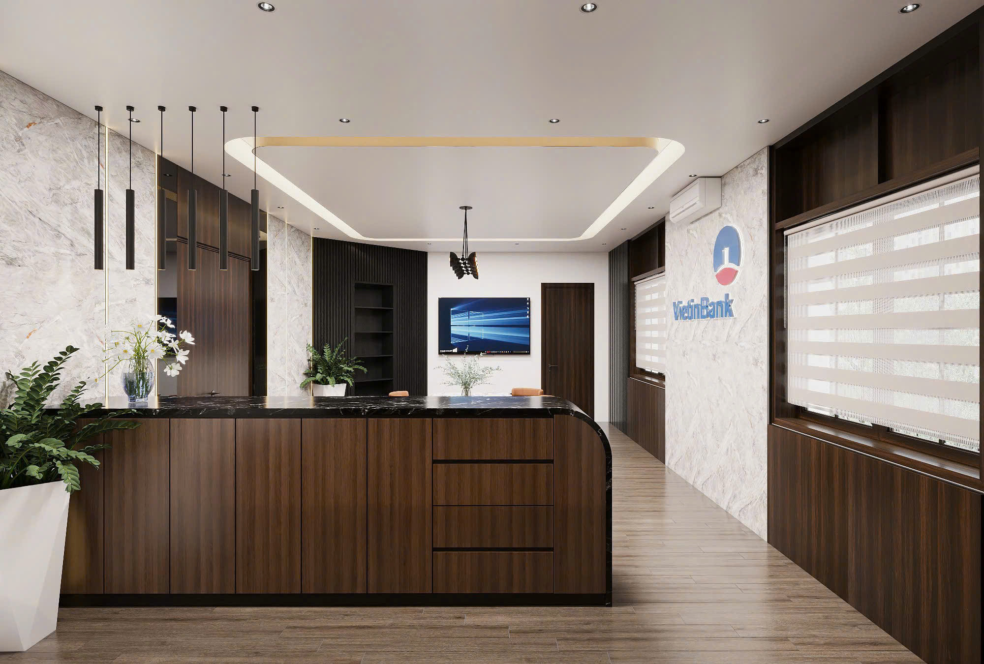 Thiết kế văn phòng Viettinbank - ảnh 11