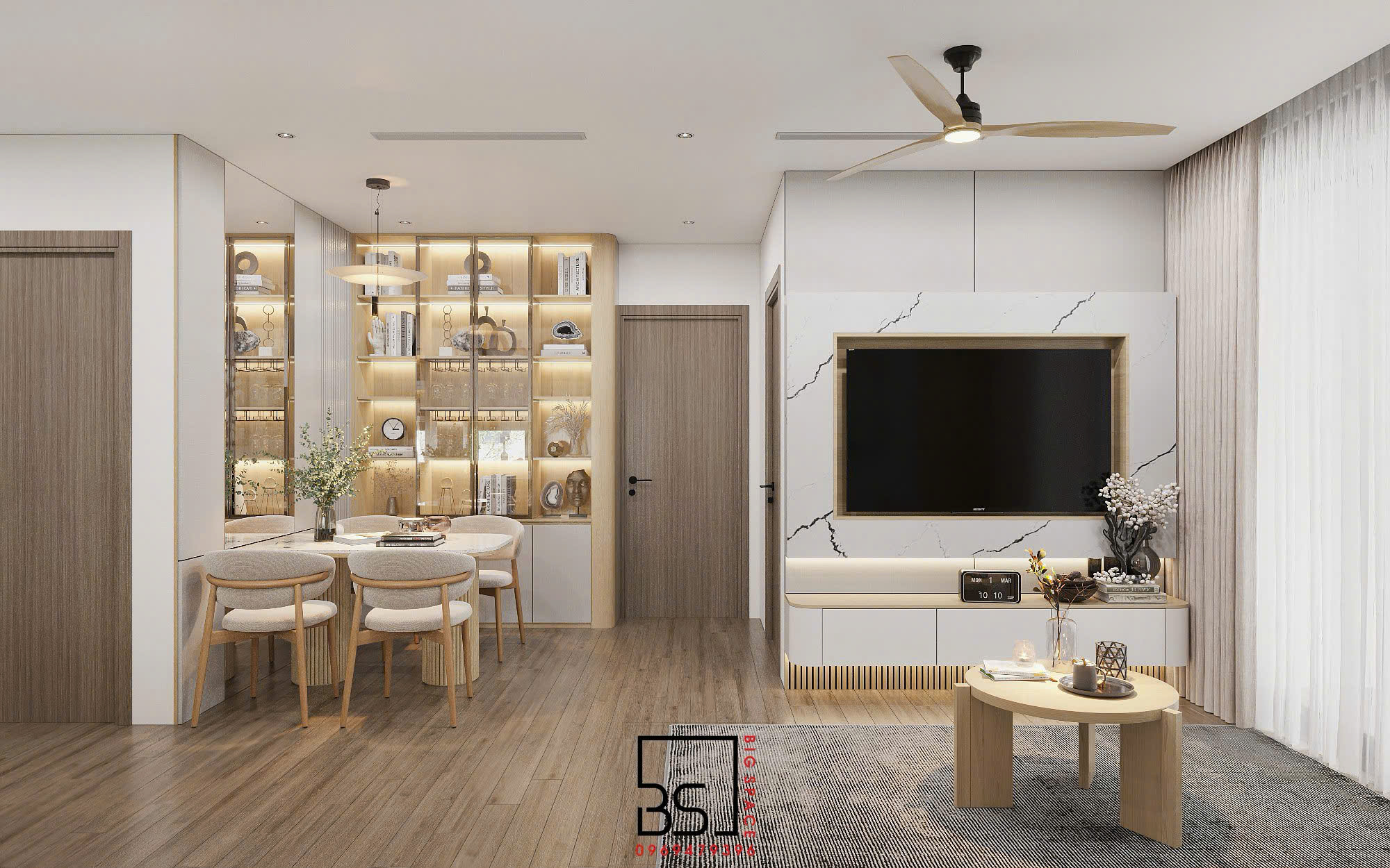 Căn hộ 2 phòng ngủ - ảnh 12